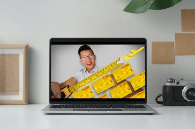 Mockup with mobile