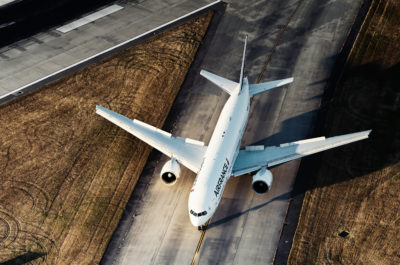 Air France Crop Aerial View