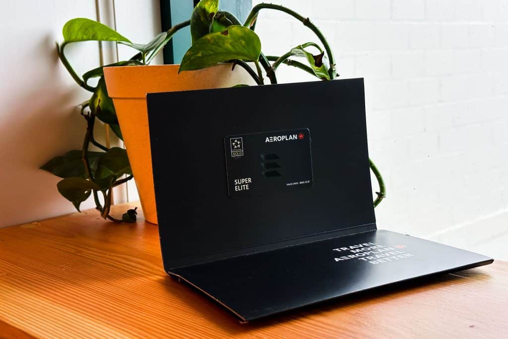 Aeroplan Super Elite status package