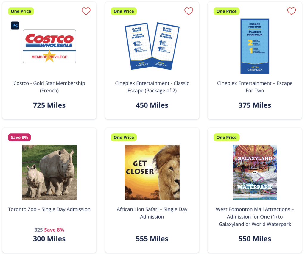 AIR MILES Rewards Attractions AIR MILES Rewards Attractions