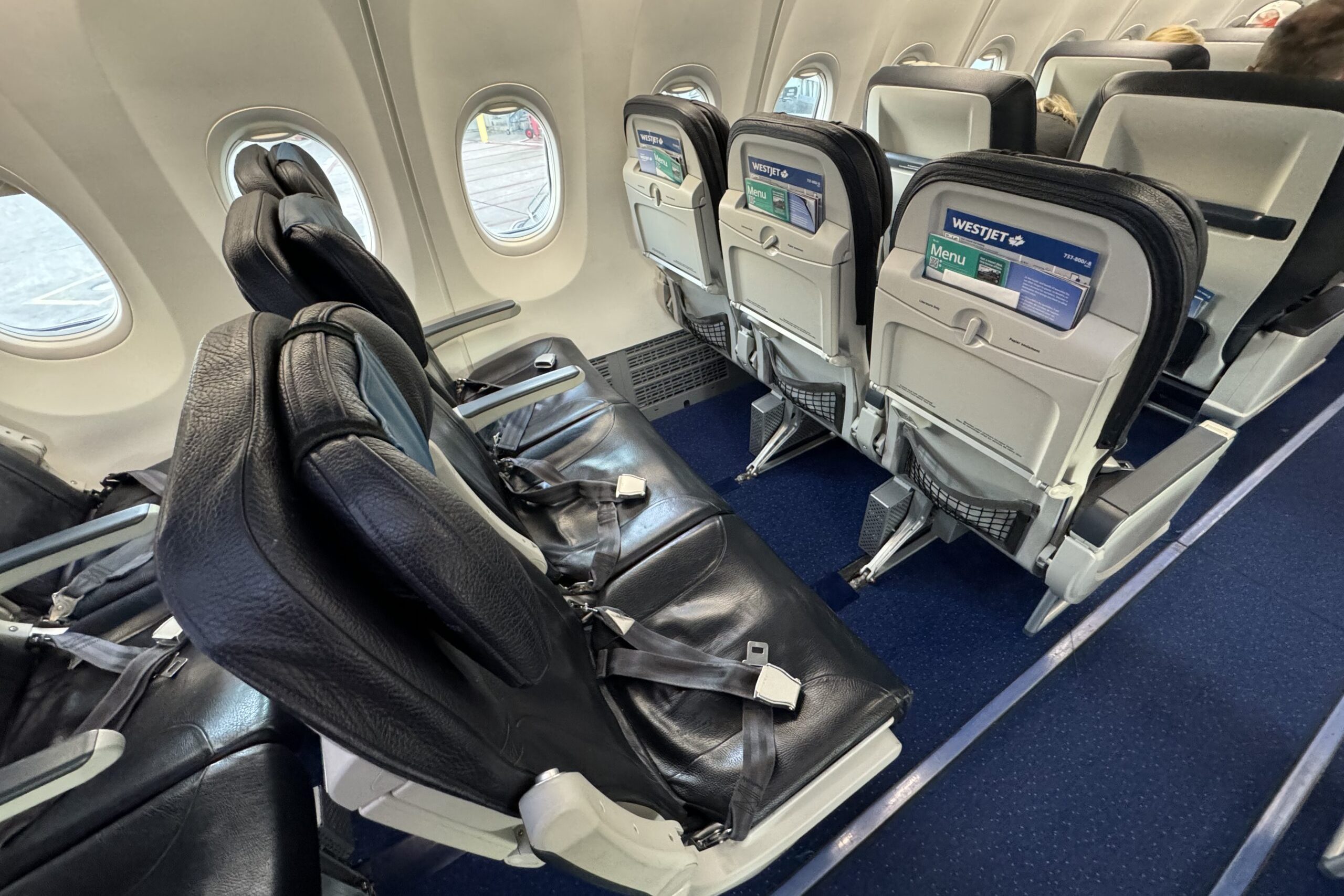 WestJet cabin