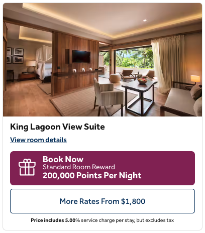 Conrad Bora Bora 200k