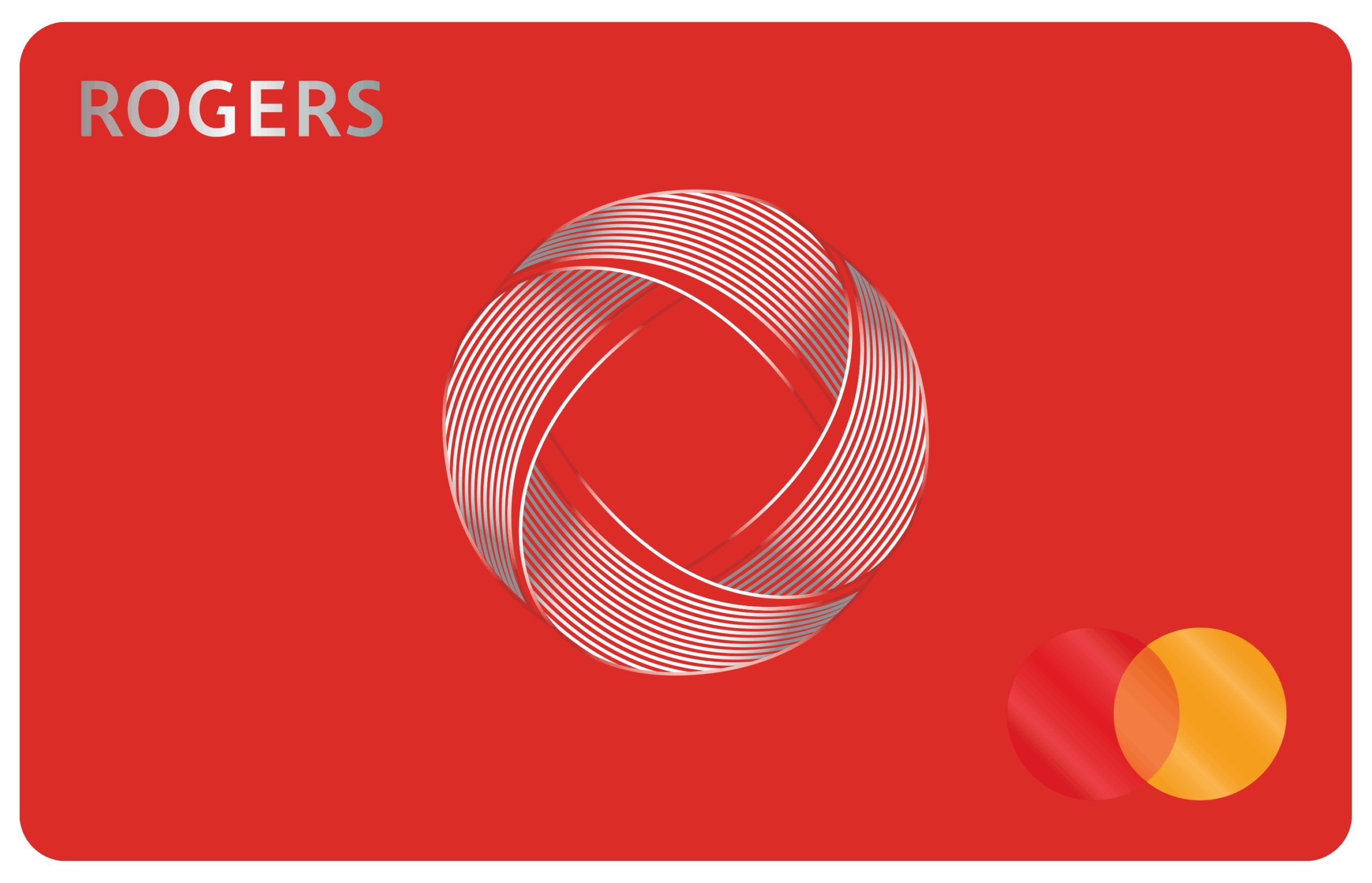 Red Mastercard Horizontal No Chip