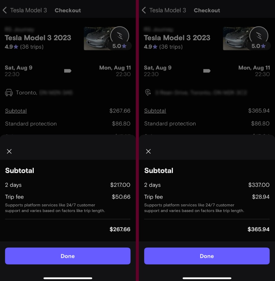 turo pickup vs delivery