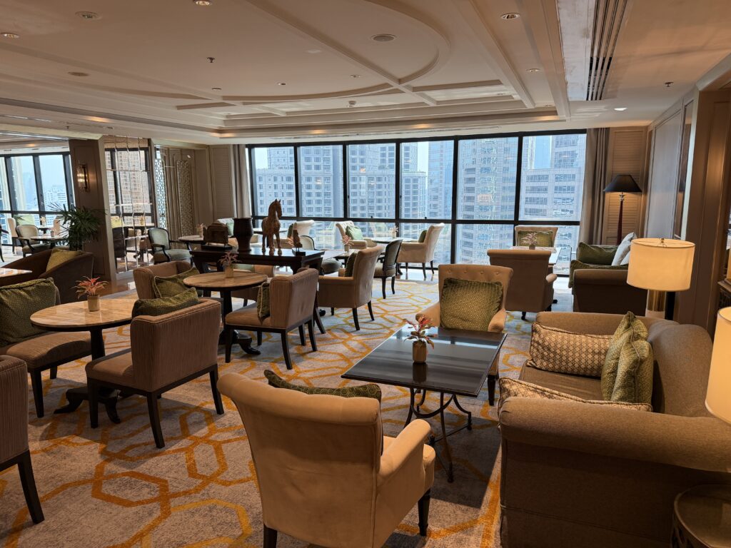 The Athenee Hotel Bangkok – Royal Club Lounge Seating 1